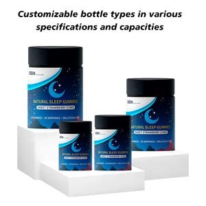 Emballage personnalisé de gommes naturelles pour le sommeil, fabrication OEM, plusieurs designs d'étiquettes, options bouteille + boîte et MOQ flexible pour les clients de marque - Product Image 2