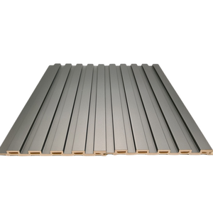 Panneau mural Melinco <span class=keywords><strong>argent</strong></span>é texturé effet nacré, vente chaude, panneau mural cannelé pour décoration murale et de plafond - Product Image 5