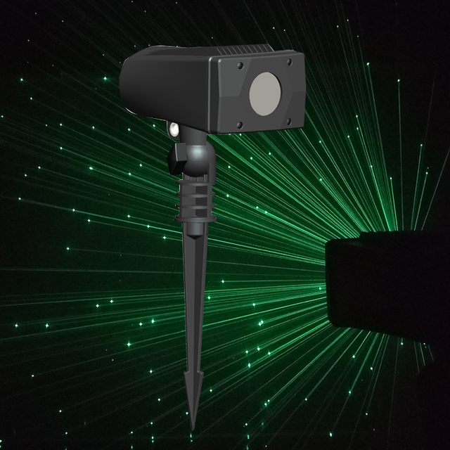 Professional Outdoor Laser Projector Cross-star Snowing Dj Lighting System Decoration Visuals