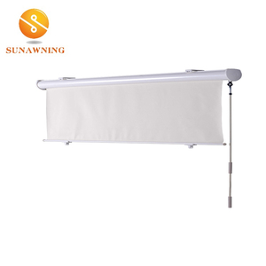 Impermeable al aire libre a prueba de viento <span class=keywords><strong>sol</strong></span> <span class=keywords><strong>sombra</strong></span> manivela rodillo persianas de la pantalla - Product Image 1
