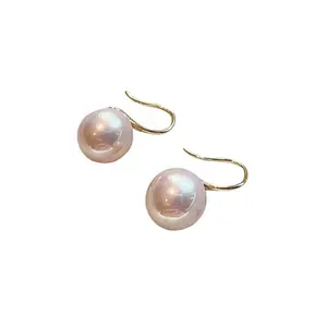 2024 Spring and Summer New Simple Temperament Girl Pearl Earrings Light Luxury Women Earrings