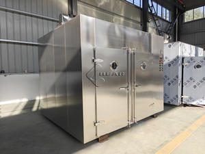 آلة تجفيف الأعشاب والفواكه الصناعية عالية الجودة 220 فولت مع تحكم PLC مجفف طعام بصواني - Product Image 4