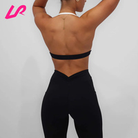 Soutien-gorge athlétique amovible de haute qualité personnalisé soutien-gorge athlétique de fitness natation léger dos ouvert licou cou femmes soutien-gorge de sport
