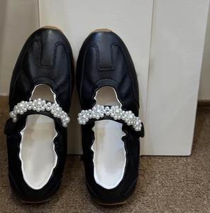 أحذية جين الرياضية المعززة للارتفاع للنساء أحذية تدريب ألمانية جديدة من اللؤلؤ والصيف والربيع - Product Image 6