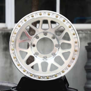 Rines JUWA para Silverado, Ram 2500, 3500, Nissan NV2500, <span class=keywords><strong>Hummer</strong></span> H2, de 17-22 Pulgadas, Todoterreno, Beadlock, Forjados, 8x165.1, 8x6.5, Aleación T6-6061 - Product Image 1