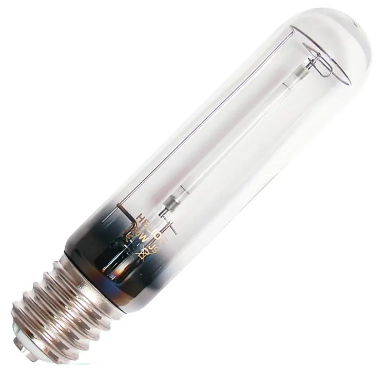 Bombilla HPS de alto brillo 150 W E40 17500lm 2000K lámpara de vapor de sodio de alta presión para lámpara de calle de 150 vatios