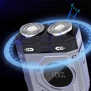 Mini Afeitadora Eléctrica Giratoria Inteligente y Portátil para Hombres Recargable por USB Tipo C a Prueba de Agua IPX7 - Product Image 5