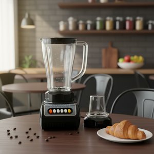 Mixeur Commercial <span class=keywords><strong>2</strong></span>-en-1 Robuste pour Jus et Aliments – Appareil Électroménager Industriel et Domestique avec Fonction Broyeur - Product Image 6