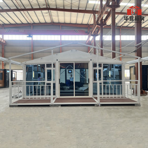 Maisons modulaires modernes de luxe de 40 pieds résidences préfabriquées en conteneur pour <span class=keywords><strong>la</strong></span> construction immobilière en plein air supermarchés centres commerciaux - Product Image 2