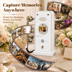 Libro <span class=keywords><strong>de</strong></span> Visitas con Video Estilo Antiguo a Precio Económico - Cámara <span class=keywords><strong>de</strong></span> Teléfono <span class=keywords><strong>de</strong></span> Pared Antigua con Video y Grabación <span class=keywords><strong>de</strong></span> Teléfono para Bodas y Cabinas <span class=keywords><strong>de</strong></span> Fotos - Product Image 6