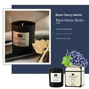 Velas Aromáticas <span class=keywords><strong>de</strong></span> Vidrio Tricolor Hechas a Mano por el Fabricante, Velas <span class=keywords><strong>de</strong></span> Cera <span class=keywords><strong>de</strong></span> Soja sin Humo con Fragancia a Flor <span class=keywords><strong>de</strong></span> Azahar, Regalo - Product Image 6