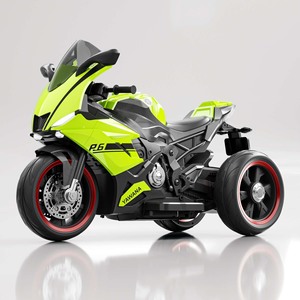 Motocicleta Eléctrica para Niños Principiantes, 12V, Motor Dual, Ruedas <span class=keywords><strong>de</strong></span> Entrenamiento, Luces LED, Arranque con una Sola Tecla, Neumáticos Antideslizantes, Regalo <span class=keywords><strong>de</strong></span> Cumpleaños - Product Image 3