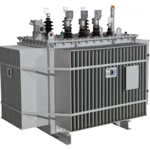 YAWEI 10KV 100kva S11 Transformador de electricidad de distribución de energía lleno de aceite de doble voltaje completamente sellado Transformador de cobre completo