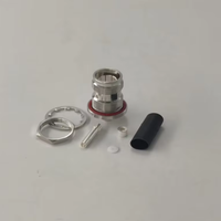 Câble d'antenne d'usine, câble électrique étanche, LMR200, connecteur coaxial RF à embout crimpé TNC mâle