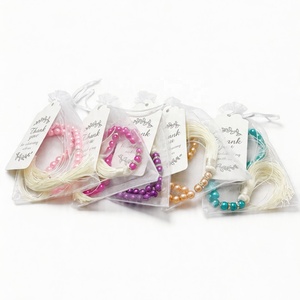 33 Plastic Pearl Prayer Beads <strong>Bracelet</strong> with Tassel for Meditation, Home Decor and Daily Wear, Ornament and Daily <strong>Matching</strong> - Product Image 4