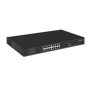 Commutateur PoE géré L2 S5800WP-16G-2S avec 2 ports SFP+, 16 ports PoE, 1 port console, fibre optique Gpon FTTx Zikun, LAN sans fil - Product Image 2