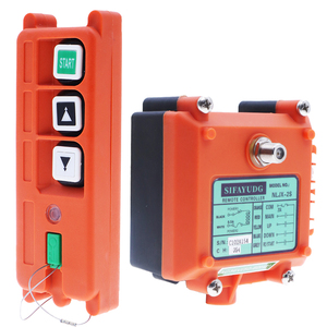 Control Remoto Inalámbrico Industrial para Polipasto Eléctrico de 2 Botones y Velocidad Única, Fabricado con PA66 y Fibra de Alta Calidad - Product Image 3