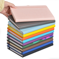 Agenda A5 en Cuir PU pour Bureau et École, Carnet de Notes à Couverture Rigide avec Logo Personnalisé et Élastique