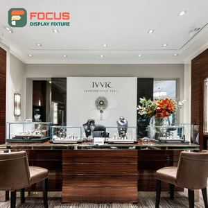 Sistema de Muebles Minimalistas para Joyería, Mostrador de Joyería con Superficie Pulida para Centro Comercial - Product Image 3