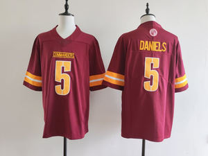 Günstige #1 Samuel Sr #4 Luvu #5 Daniels #17 McLaurin Herren Washington Commanders Stick trikots - Product Image 5