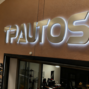 Logo d'entreprise de restaurant Lettres Acrylique Frontlit Rétro-éclairé Led Signalisation Métal Led Lettre Lumière Logo - Product Image 5