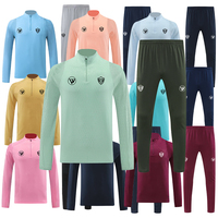 Trajes Deportivos de Fútbol de Poliéster Personalizados al por Mayor, Ropa Deportiva de Invierno para Gimnasio, Trajes de Fútbol para Hombre