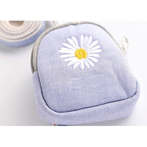 Conjunto de arnés ajustable EcoChic-Lino con bordado personalizado - Product Image 5