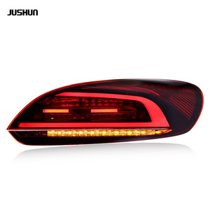ไฟท้าย LED ยี่ห้อ Jushun สำหรับรถยนต์ Volkswagen Scirocco ปี 2009-2014 พร้อมเอฟเฟกต์ไฟไหล - Product Image 1