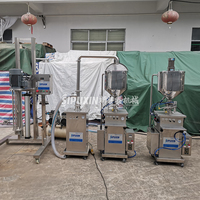 Machine de remplissage semi-automatique à grande vitesse pour huile et cosmétiques en verre avec mélange et chauffage, précision de 100%, Guangzhou SPX