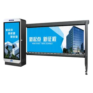 Ankuai Boom Barrier Advertising Fence Barrier RFID Vehicle Access Control System