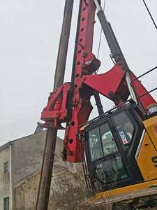 Pile driver robuste SR315-S, <span class=keywords><strong>poids</strong></span> 11200 kg, force de levage du treuil principal 380 kN, moment de charge élevé pour la construction de ponts et bâtiments - Product Image 2