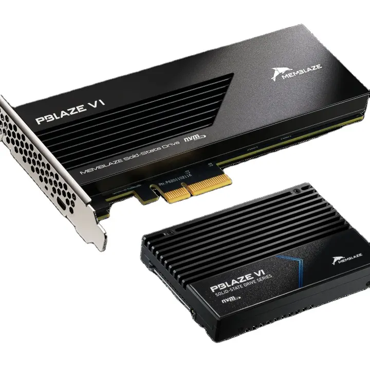 PBlaze6 6530ประสิทธิภาพที่ดีกว่า SATA SSD 3D NAND NVMe1.4 PCIe 4.0 AIC 1.92T 2T SSD