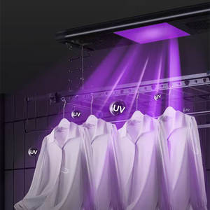 Quần Áo Máy sấy đa chức năng tự động nâng tường/trần núi giặt treo giá với điều khiển từ xa - Product Image 4