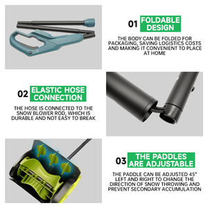 Vente en gros personnalisée souffleuse <span class=keywords><strong>à</strong></span> <span class=keywords><strong>neige</strong></span> de jardin sans fil et sans balais de qualité industrielle pour bricolage <span class=keywords><strong>électrique</strong></span> <span class=keywords><strong>pelle</strong></span> souffleuse <span class=keywords><strong>batterie</strong></span> 21V - Product Image 5