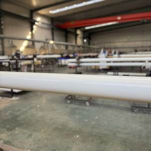 מוט פלסטיק לבן בקוטר גדול אספקה 30 מ\\\"מ-300 מ\\\"מ מוטות ניילון שחורים מוחצנים מסבים ובושינגס - Product Image 4