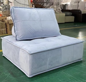Modern Chesterfield <b>Sofa</b> Square Shape Modular Design with Eco-Friendly Foam Filling for Living Room Mall & Hotel Use - Product Image 1