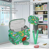 Étui de transport en nylon grande capacité pour Toniebox Starter Set, personnages Tonie, casque, station de charge, accessoires, sac de rangement