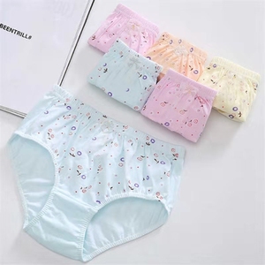 Mutande da Donna di Alta Qualità Taglie Forti 100% Cotone Slip a Vita Media per Ragazze Biancheria Intima Femminile a Copertura Totale - Product Image 5