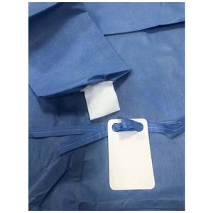 Camici chirurgici medici monouso di alta qualità per l'esame clinico camice <span class=keywords><strong>chirurgico</strong></span> rinforzato sterile SMS 45gsm dell'ospedale - Product Image 2