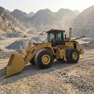 รถตักล้อยางมือสอง CAT รุ่น950H 950e 950f 950g พร้อมเครื่องยนต์ทรงพลังและชุดเกียร์ที่ทนทานสำหรับงานก่อสร้างและงานเหมืองแร่ - Product Image 1