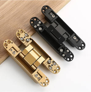 מתכוונן כבד כבד מתכוונן עבור דלתות ארון בלתי נראה דלת חדר מוסתר חומרה דלת חדר מוסתר עם עיצוב הוכחה חלודה - Product Image 1