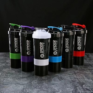 3LAYER GYM Spider <b>Shaker</b> Water <b>Bottle</b> Customize Logo Spider Shake <b>Bottle</b> Cup - Product Image 5
