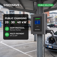 Estación de Carga para Vehículos Eléctricos Inteligente de 43kW, Nueva y de Calidad Premium, 22kW Tipo 2 OCPP 1.6J/2.0.1 RFID, Cargador Comercial para Vehículos Eléctricos