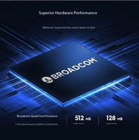 Routeur WiFi 7 WR6500, sans fil Gigabit, processeur Broadcom Quad-Core, équipement intelligent pour la maison
