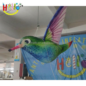 Prachtige Wereld Versieren Kleurrijke Heldere Vogel Opblaasbare Kolibrie - Product Image 4