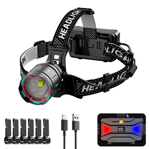 Headlamp Rechargeable 7800mAh Type C Outdoor Hiking Camping Searchlight Long Battery Life - Product Image 5