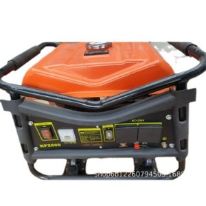 เครื่องกำเนิดไฟฟ้าเบนซิน Kp2600 6.5 แรงม้า 230 โวลต์ เฟสเดียว ระบายความร้อนด้วยอากาศ แบบพกพา สำหรับใช้สำรองไฟบ้านและงานก่อสร้าง - Product Image 4