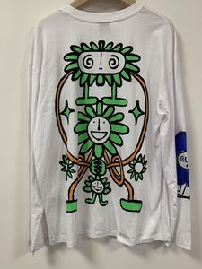 2025 camiseta Base de Joker de Año Nuevo para hombres, venta al por mayor, 230 gramos, tela de punto pesado, Color a juego, raglán, manga larga, informal - Product Image 3
