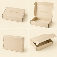 Boîte cadeau en carton rigide recyclable et écologique personnalisable