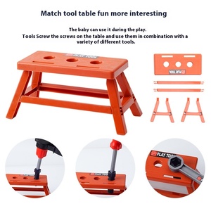 Ensemble de boîte à outils pour enfants Play House Tournevis pour bébé et <span class=keywords><strong>perceuse</strong></span> électrique Scie pour kit d'outils pour enfants Idéal pour garçons et filles - Product Image 5